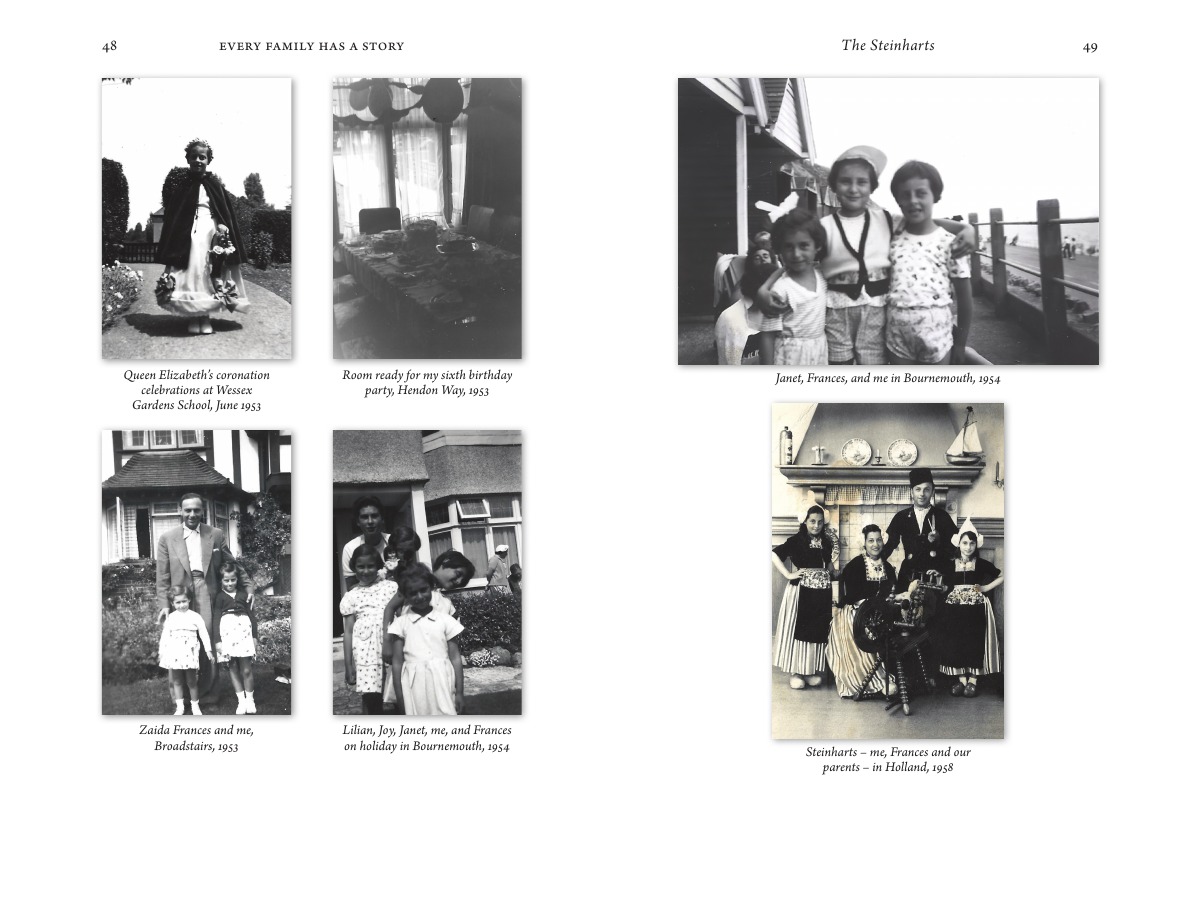 Typesetting example: English family memoir