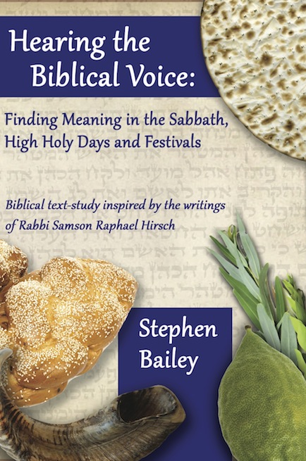 Cover: Hearing the Biblical Voice: Finding Meaning in the Sabbath, High Holy Days and Festivals