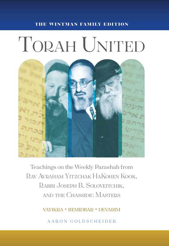 כריכת הספר Torah United, Volume 2: Vayikra, Bemidbar and Devarim