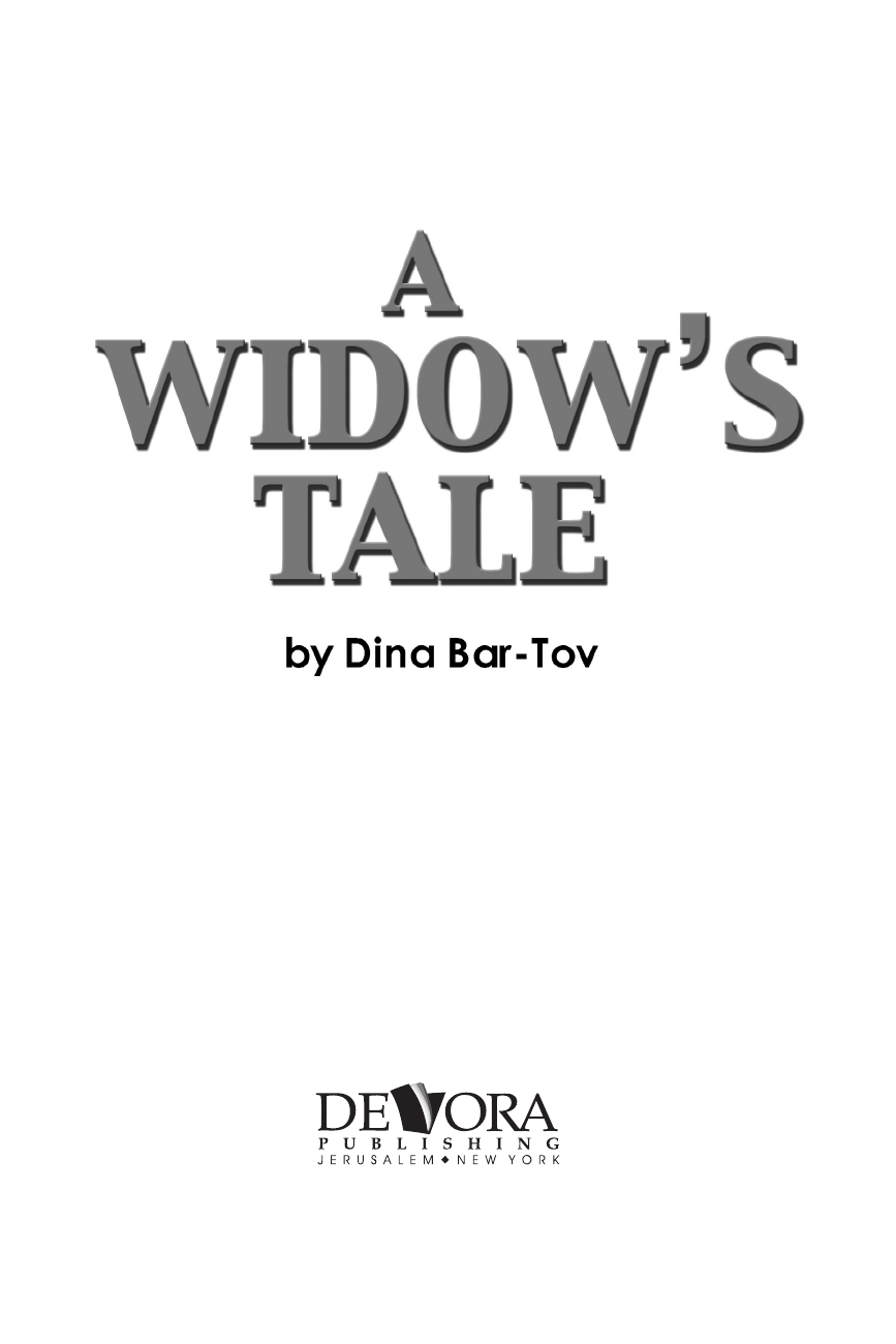 Title page: A Widow’s Tale