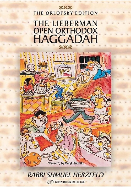 Cover: The Lieberman Open Orthodox Haggadah