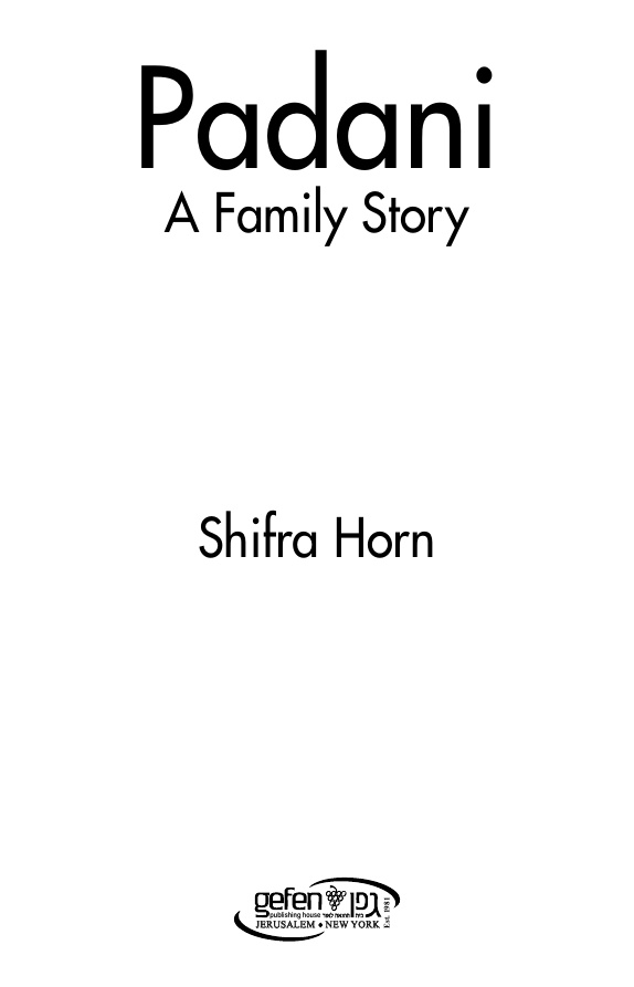 Title page: Padani: A Family Story