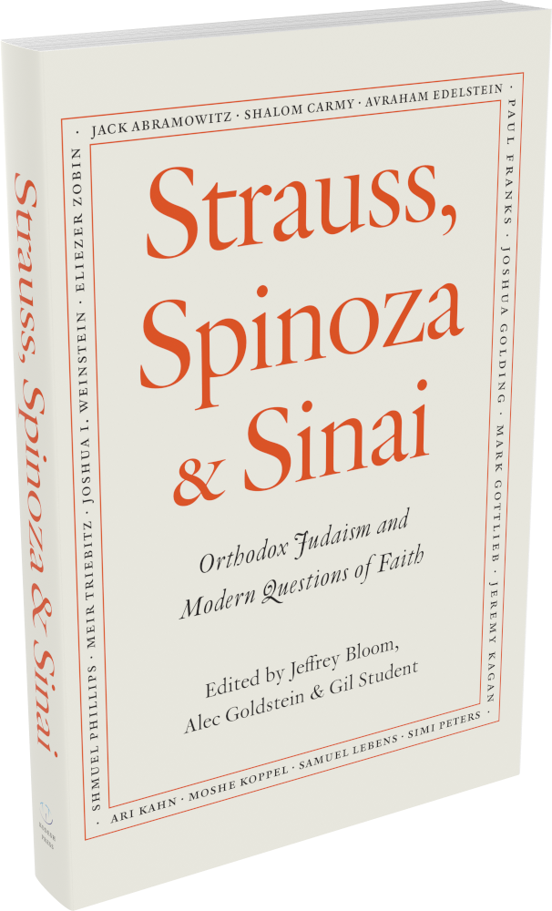 Cover: Strauss, Spinoza & Sinai