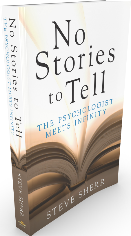 כריכת הספר No Stories to Tell: The Psychologist Meets Infinity