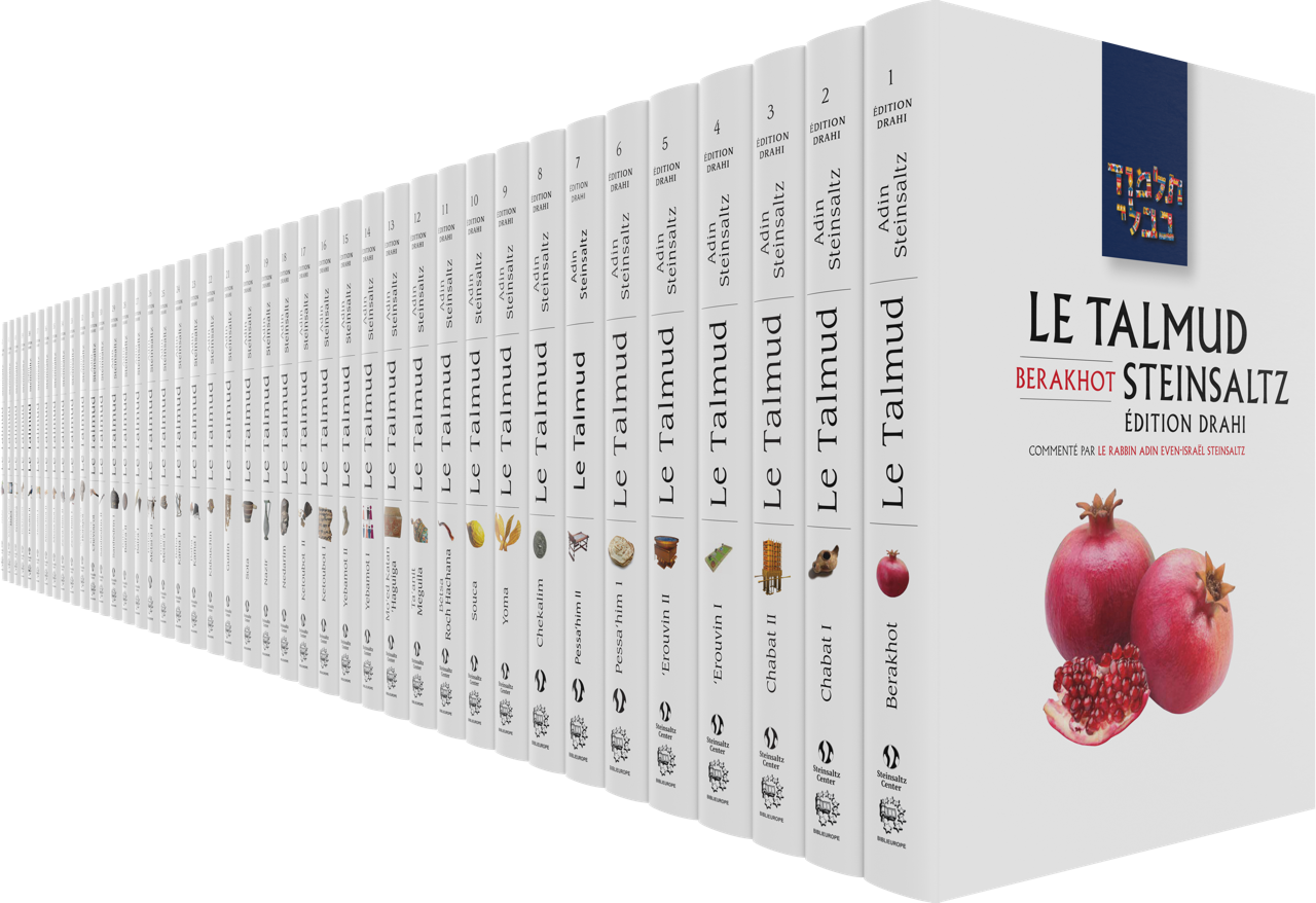Raphaël’s 3D rendering of all 42 volumes of the French Talmud Steinsaltz