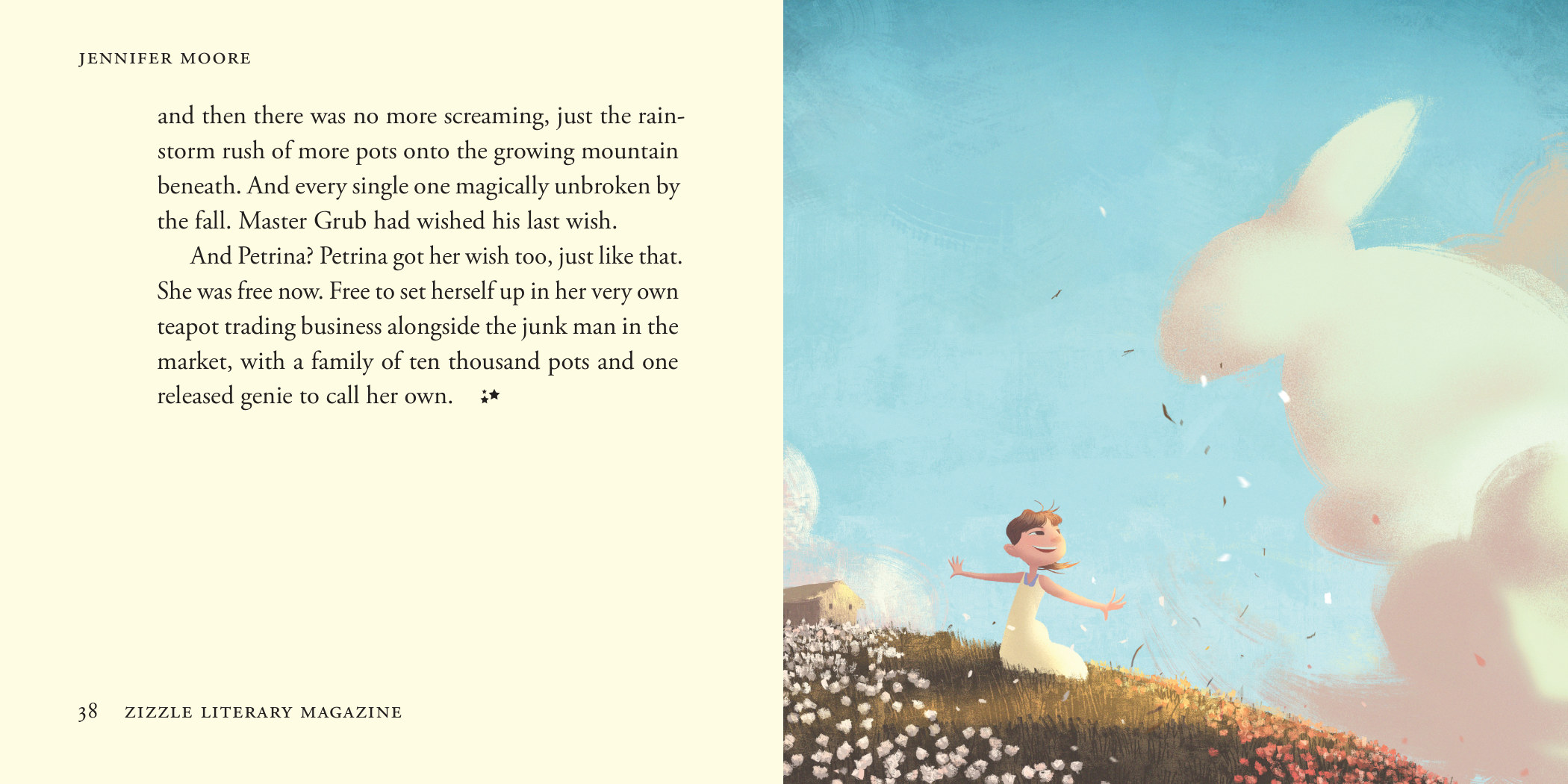 Interior pages: Zizzle – Issue 1
